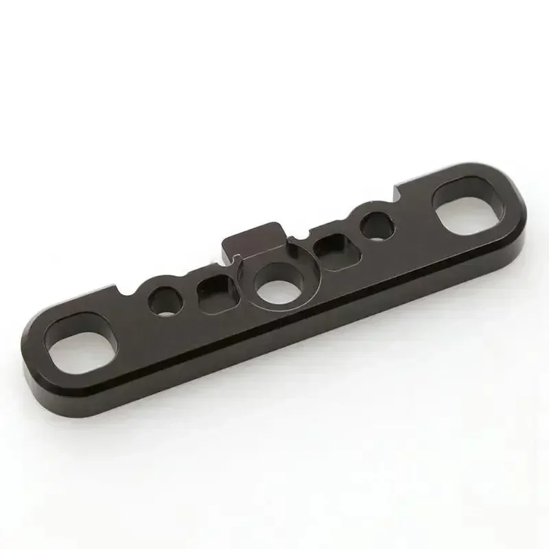 Soporte de brazo de suspensión inferior delantera F / Gunmetal / MP10 (FF) IF607 para Kyosho MP10 1/8 RC piezas de mejora de coche accesorios de repuesto