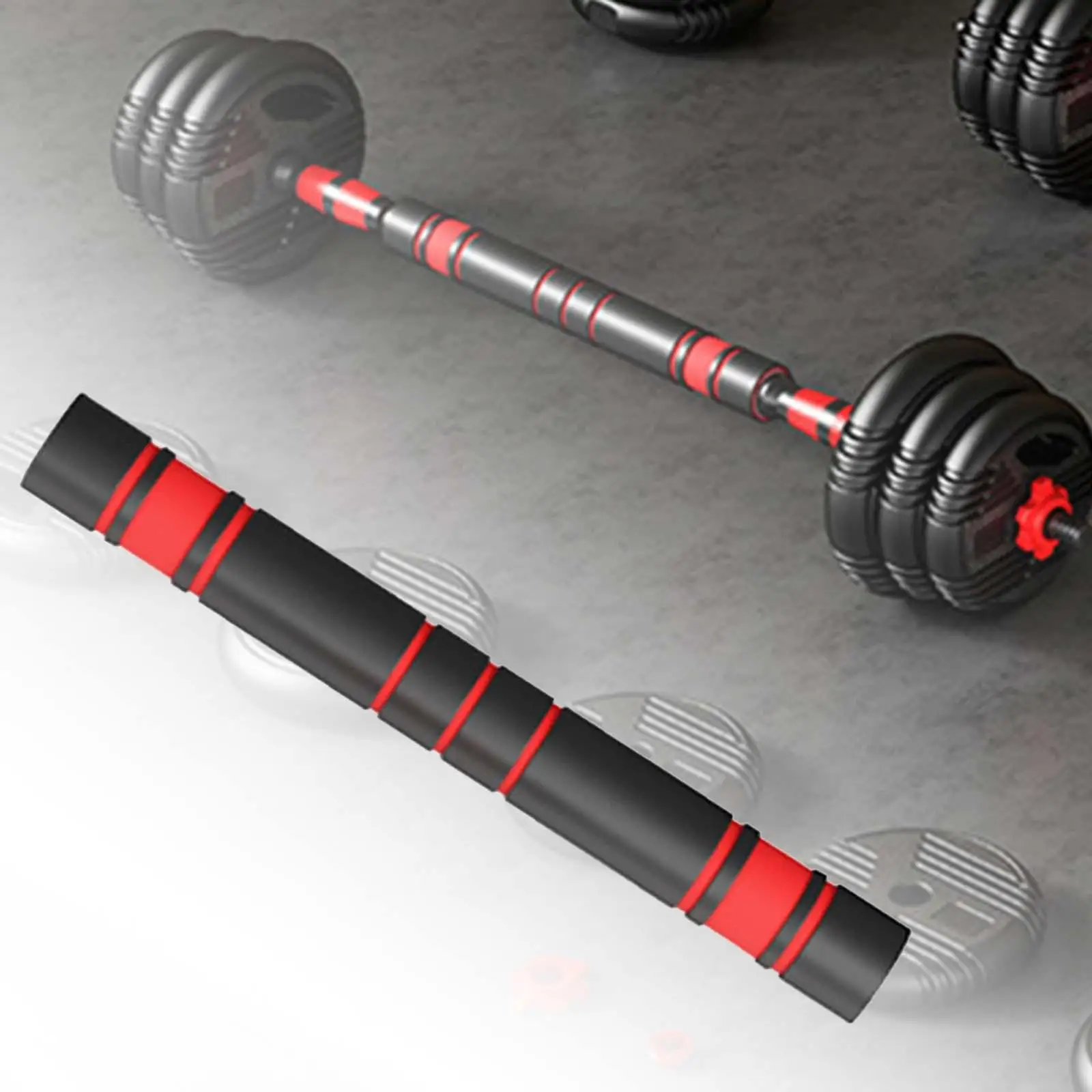 Dumbbell Bar Barbell Strength Weightlifting Accessories Connector Men Women Durable Adapter Handles Connector Rod for Gym Sport