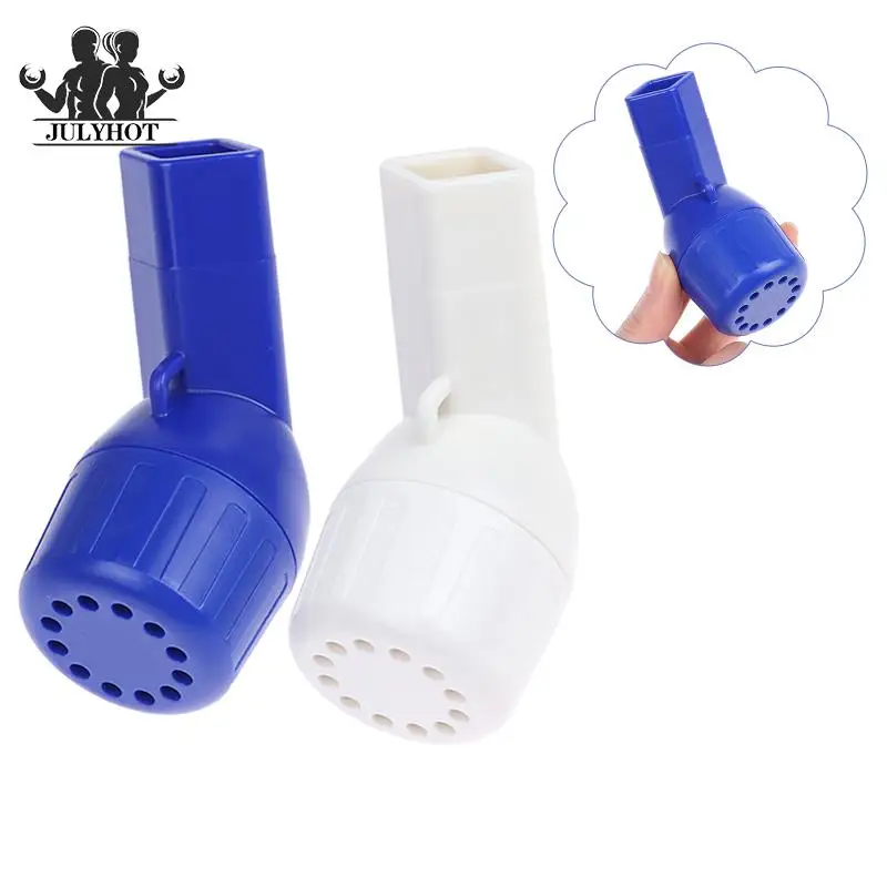 2pcs Mucus Removal Device Lung Expander Breathing Exercise Respiratory Muscle Trainer Phlegm Relief Clear