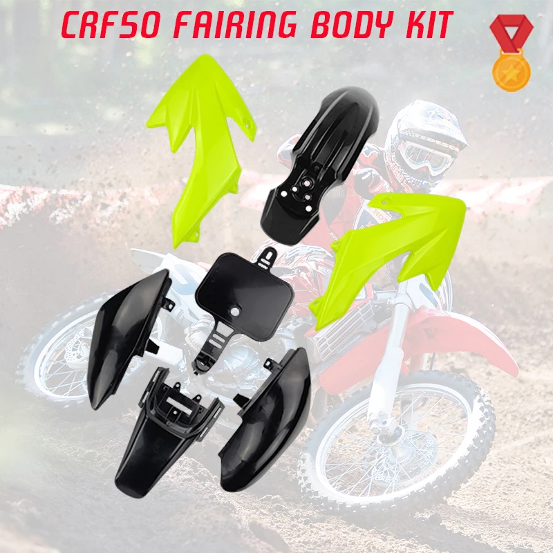 

CRF 50 Racing Motorcycle Modified Parts Plastic Fender Body Cover Fairng For CRF50 XR50 Mini Dirt Pit Bike