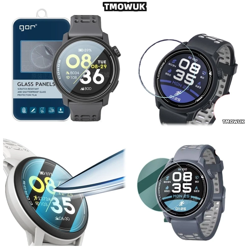 

Anti - Scratch HD Tempered Glass Screen Protector For Coros PACE 2 3 42 46 MM APEX 2 Pro VERTIX 2 2S Smart Watch 9H
