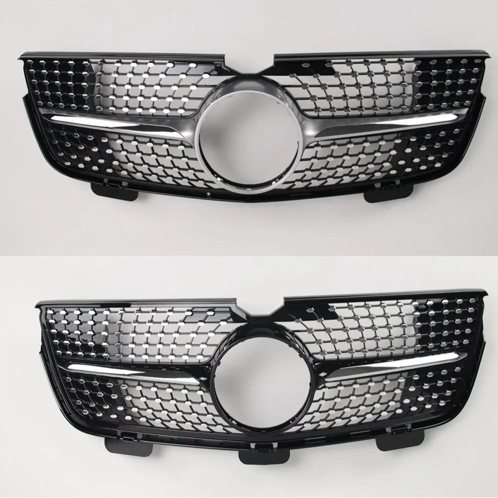 For 2007-2012 Front Upper Bumper Center Grille Radiator For Mercedes-Benz GL Class X164 GL320 GL350 GL450 GL500 GL550Tuning
