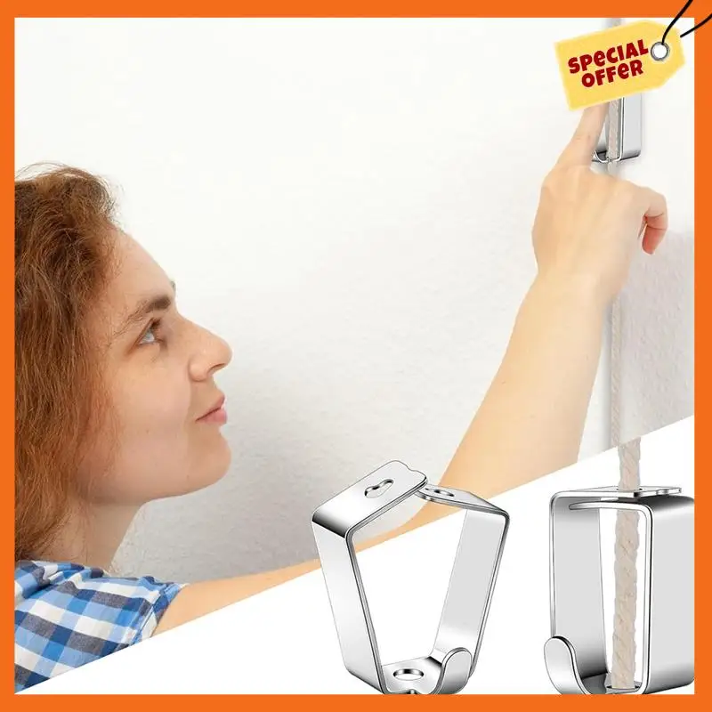 

-A20Z 20 Pack Adjustable Picture Hanging Hook Rail Hanger Hooks For Art Hanging Systems And Other Picture Display Systems