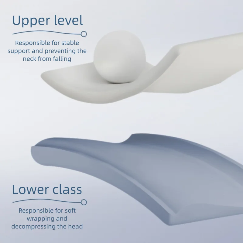 New Hotel Pillow Zero-Pressure Neck Support Aid Deep Sleep White Rectangle Bedroom Sleep Hotel Pillows