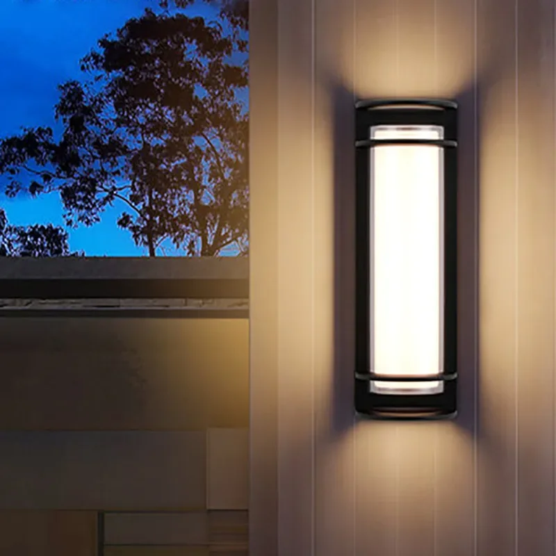 

Simple LED Wall Light Waterproof IP65 Aluminum Wall Lamp 40W 85~265V for Outdoor Path Porch Street Garden Sconce Decorate