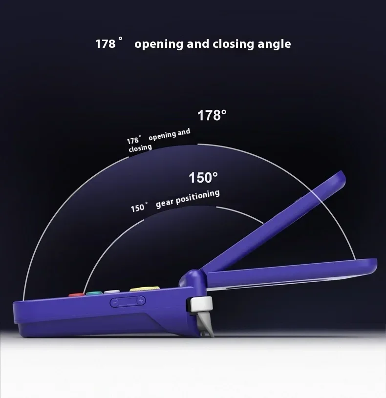 

Retroid Pocket Flip2 Game Console 1080p Folding Game Console AMOLED 500Nits 5.5" Screen 5000mAh Handheld Game Machine Custom