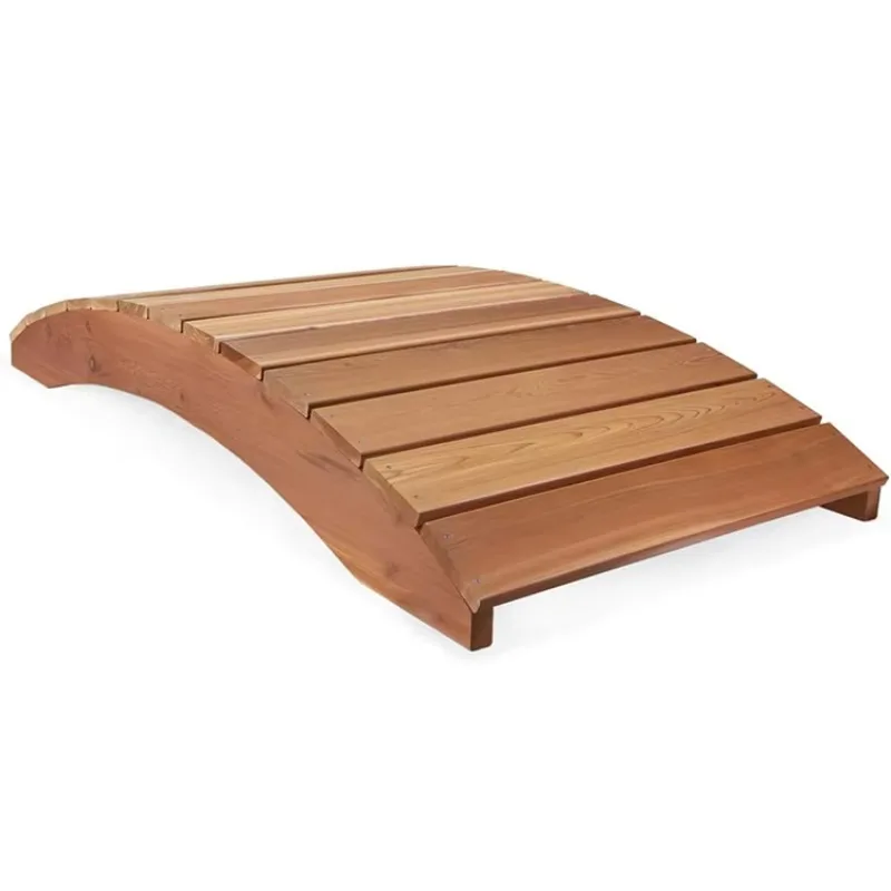 

Easy Assembly Garden Bridge Durable Outdoor Wooden Bridge for Garden