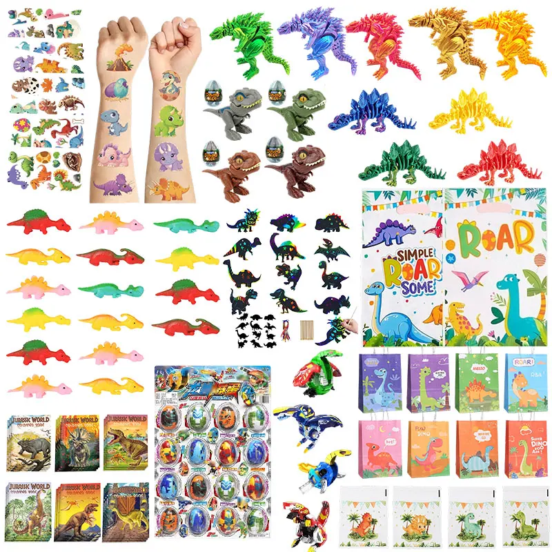 Set de Juego Volcán de Mini Dinosaurios con Figuras Jurásicas, Volcán que Escupe Niebla, Regalo de Cumpleaños, Juguete, Llavero, Cuaderno, Pulsera