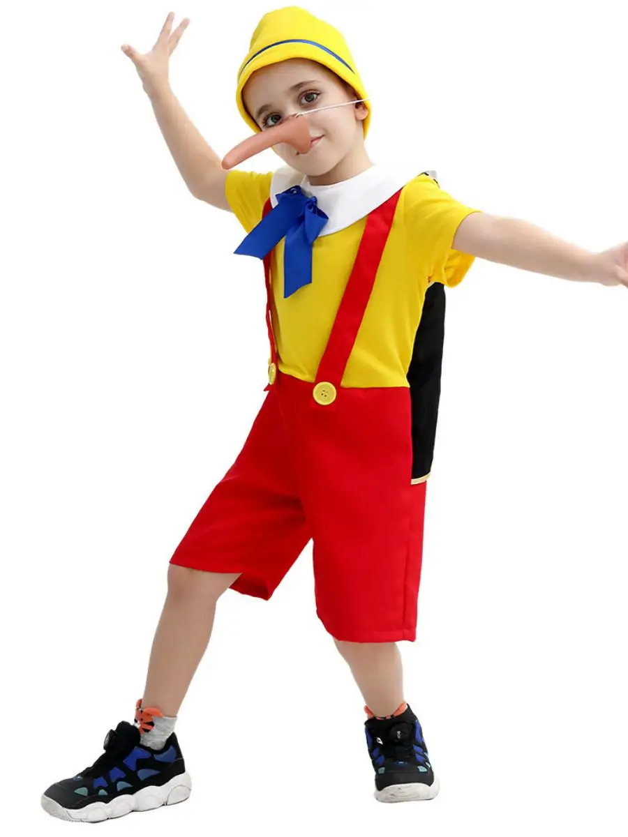 يوم الأطفال الأنف الطويل تأثيري حلي دمية مغامرات أداء الهالوين البدلة الربيع الموسم الفتيات الدكتور