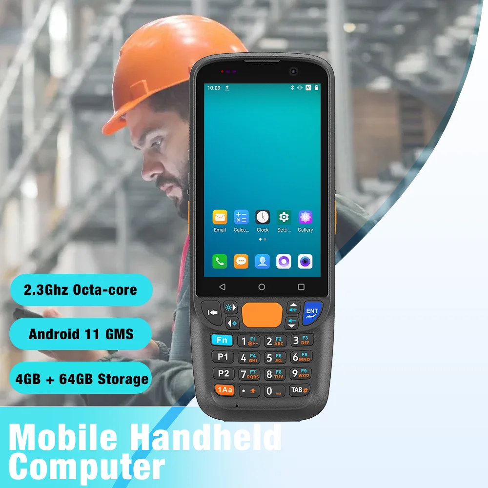 

Honeywell HS-7 N5703 Scan Engine Android 11 Google GMS 4 + 64 ГБ 13-мегапиксельная камера 5000 мАч Сканер штрих-кода мобильного компьютера Прочные КПК