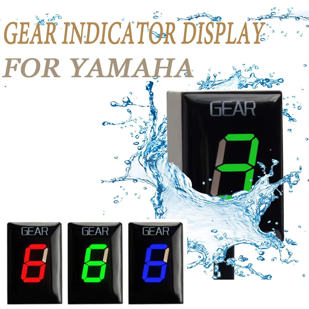 

For Yamaha Fzs1000 YZF R1 R6 FZ8 Mt03 MT 01 XJR400 FZ16 FZ1N FZ1 FZ400 FZ6 Fz400 FZ8 FZ Fjr1300 Xj6 Xt660 Gear Indicator Display