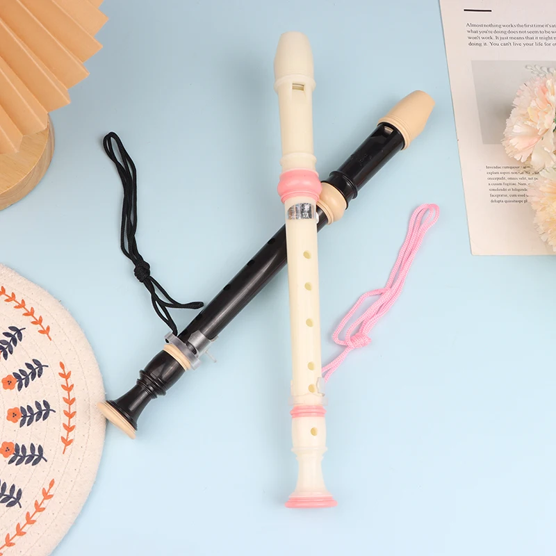 New Six Hole Treble Flute 6-Hole Soprano Recorder Clarinet Sound Easy Adjustable ABS Flute Kid Playing Musical Instrument