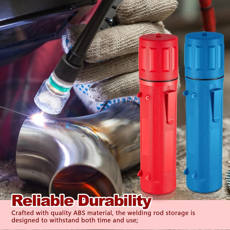 MAKE-2 ชิ้นเชื่อม Rod เก็บหลอด 14 นิ้ว Stick เชื่อมหลอดเก็บ Airproof เชื่อมผู้ถือ Rod