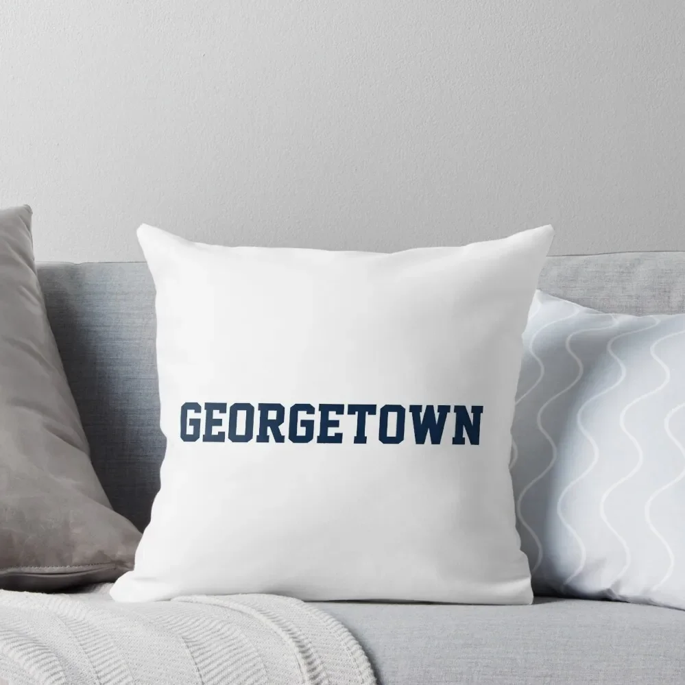 

Georgetown - Georgetown University - Hoyas - Hoya Saxa Throw Pillow Decorative Cushion Sofa Pillow Cover Pillow