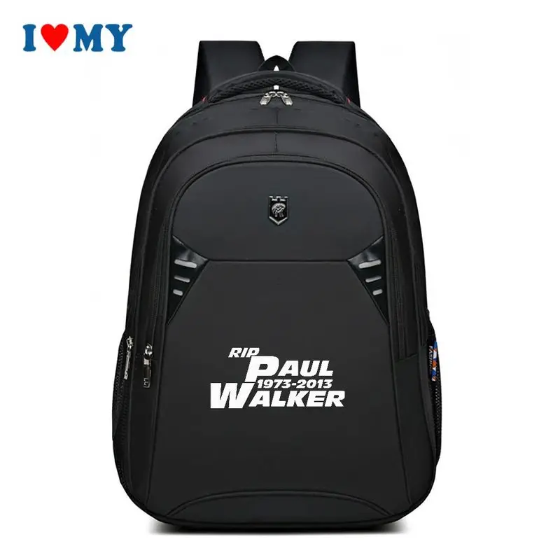 

Black Double Shoulder Sport Backpack for Men Women, Large Capacity Daypack for School, College, Travel & Daily Commuting.