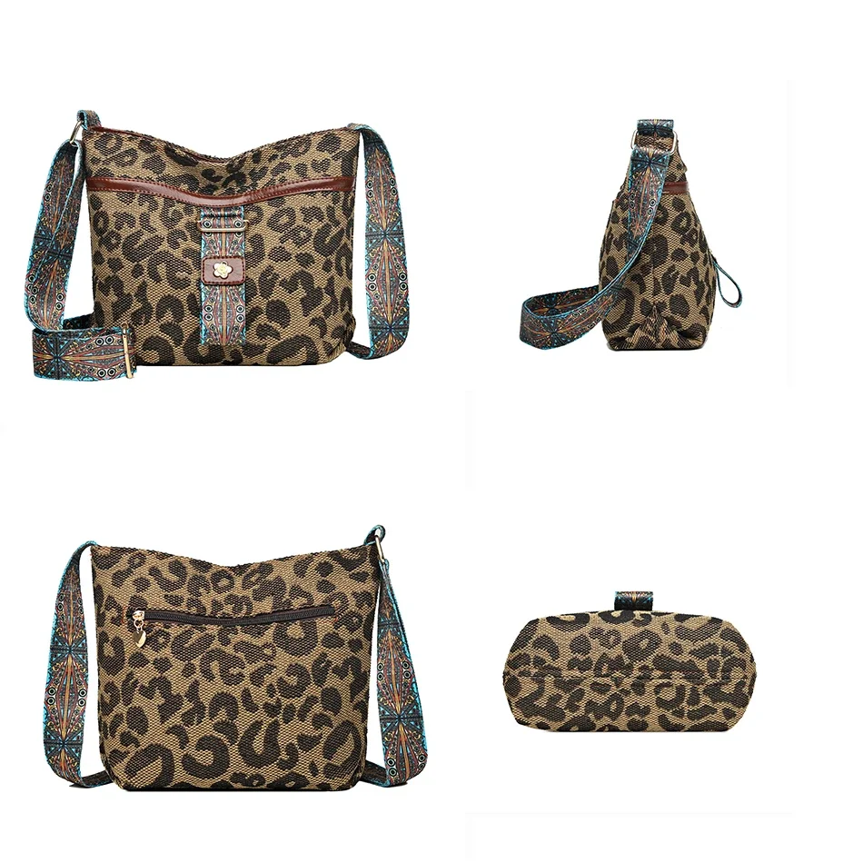 2024 Autumn Winter New Large-capacity Senior Women Bag Fashion Printing Popular Leopard Print Multifunctional Bags for Women Sac