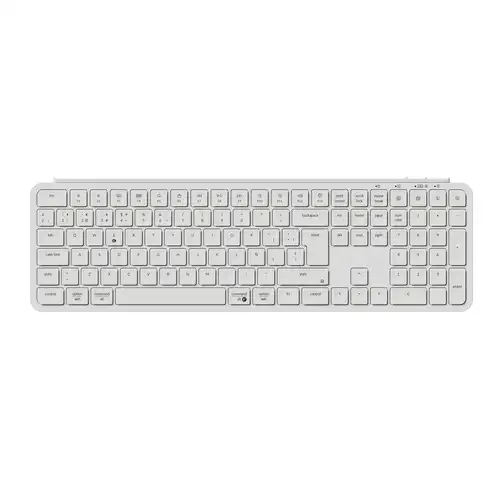Imagen 2 del producto Keychron B6 Pro ISO Layout Teclado inalámbrico ultradelgado Tamaño completo Portátil Ligero Conexiones 2,4 GHz y Bluetooth
