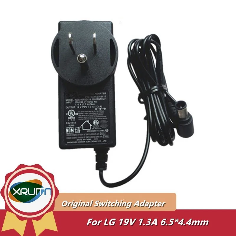 

ADS-40FSG-19 19025GPB-2 19V 1.3A US Chargers for LG Original Switching Power Supply AC Adapter ADS 40FSG 19 19025GPB EAY62790006