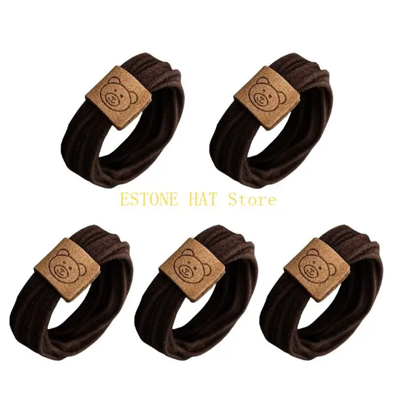 49mf Różne kolorowe włosy krawat włosy złap niedźwiedź