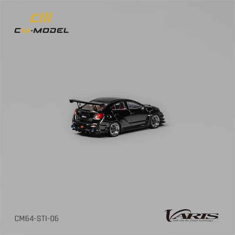 Varis WideBody-Voiture l'inventaire Chome Black, modèle 1:64 moulé sous pression, pré-commande, 1.0