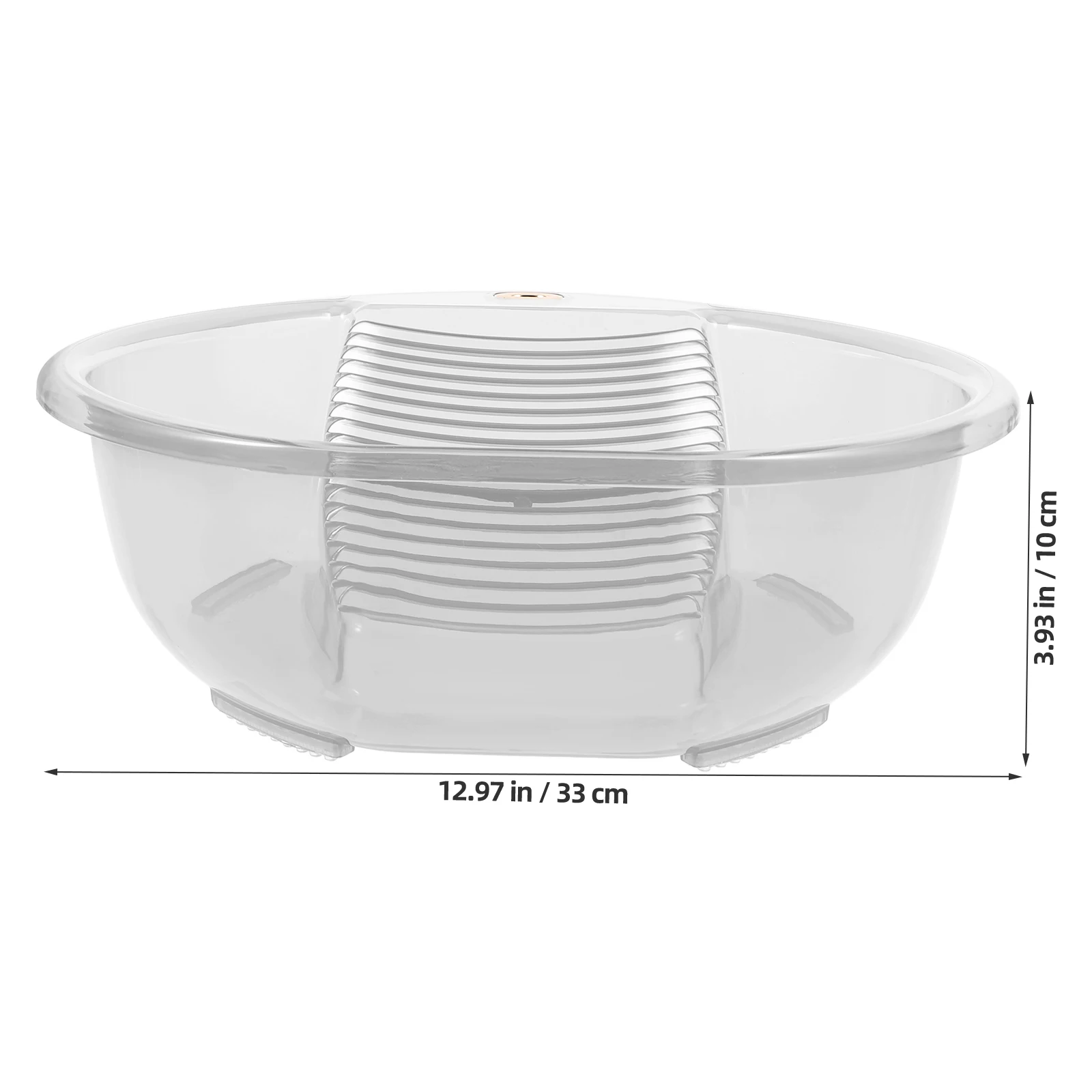 

Laundry Wash Basin With Washboard Compact Lightweight Washboard Washtub For Hand Washing Clothes Durable Household Bathroom
