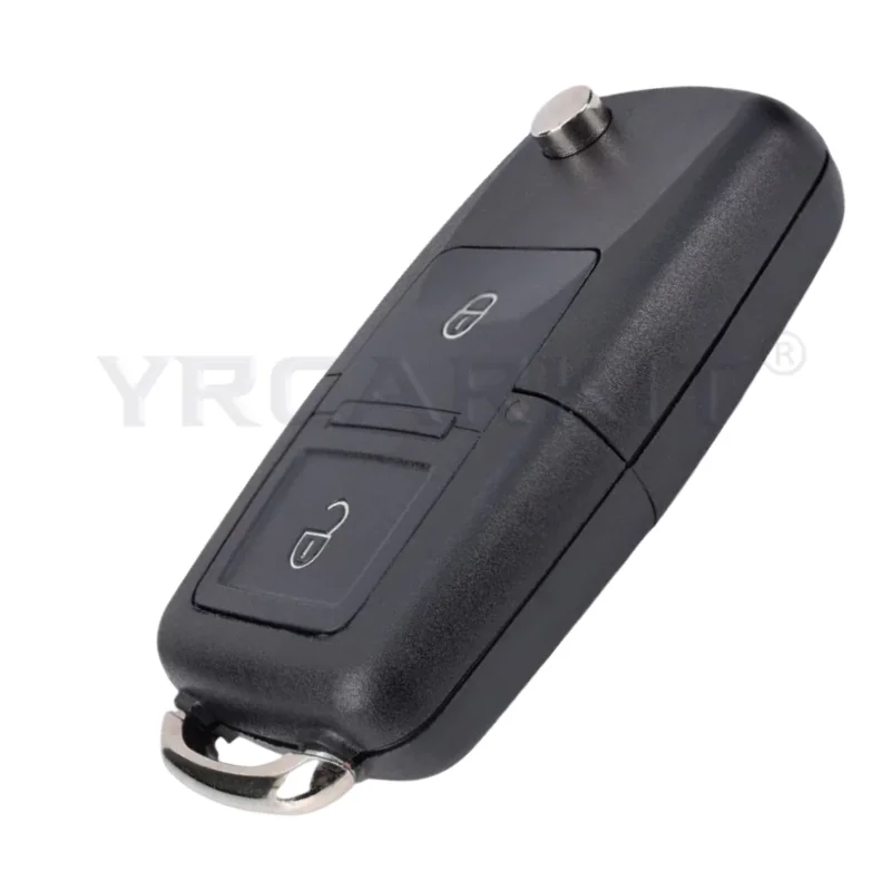 Chiave Auto a distanza per VOLKSWAGEN VW Beetle Bora Golf SEAT Toledo SKODA Octavia Auto Flip Fob muslimah 433Mhz ID48 Blade HU66