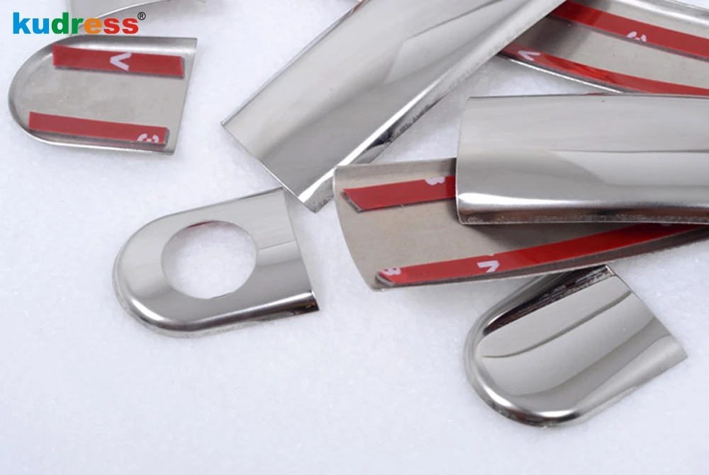For VW For Volkswagen Golf 4 Jetta4 Mk4 Passat B5 Bora polo  skoda octavia 4pcs Stainless Steel Chrome Door Handle Cover