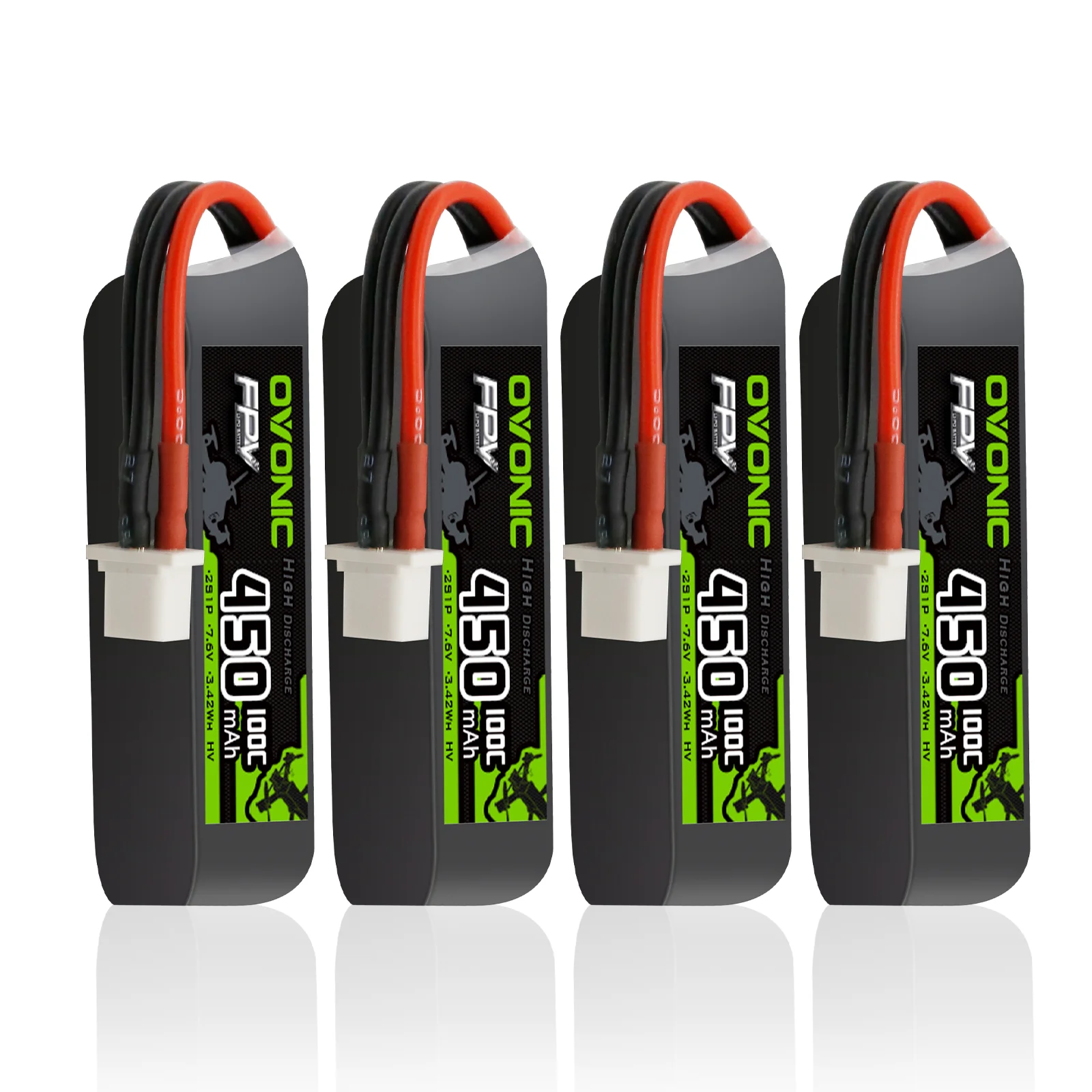Drone Battery Case - OVONIC 2S LiHV LiPo Battery 7.6V