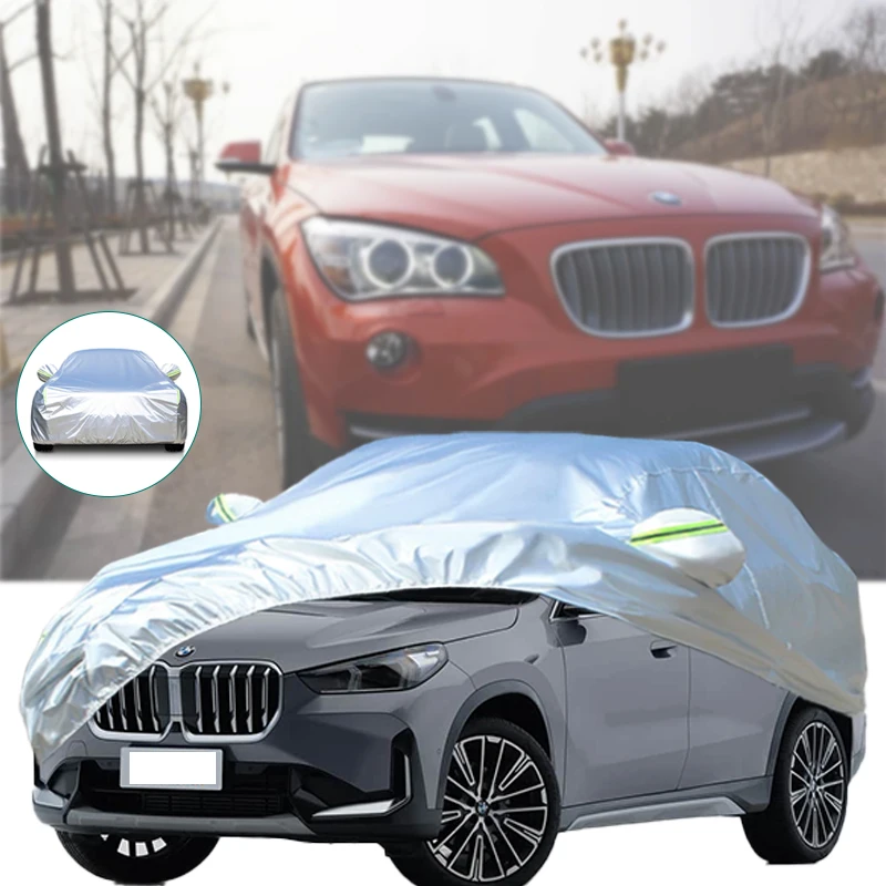 

For BMW X1 Outdoor Protection Full Car Covers Snow Cover Sunshade Waterproof Dustproof Exterior Car Accessories
