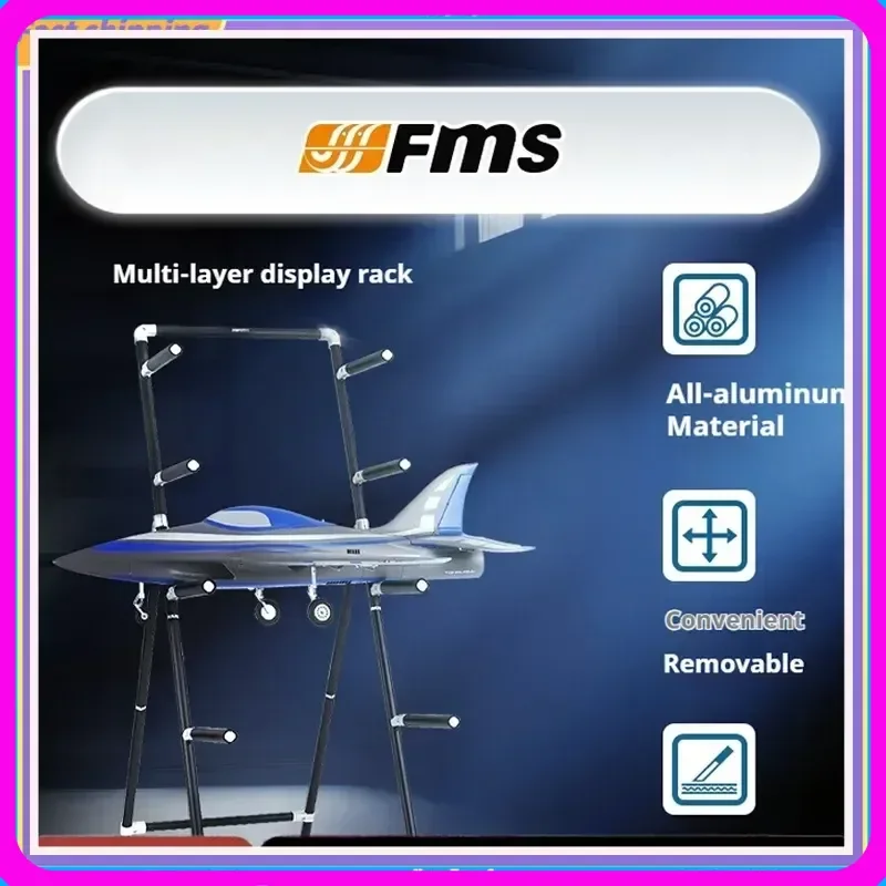 Fms Model Airplane Display Rack Storage Rack With Wheels Foldable Model Airplane Accessories Toys Gifts