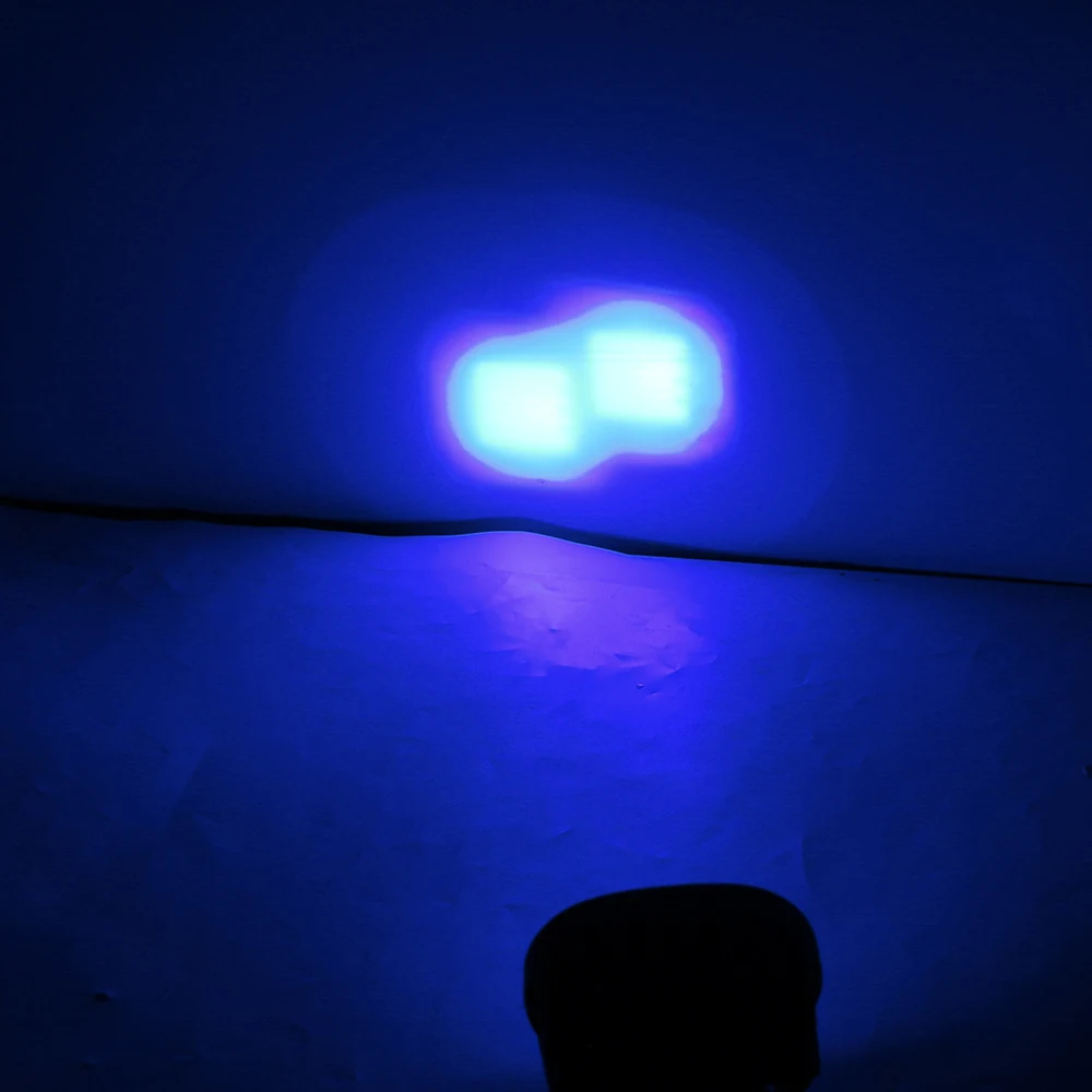 Led Forklift  Blue Warning Lamp Spotlight 2000Lm For Car Truck Motorcycle Headlights DC10-48V 20W 4D Len Work Light Fog Lamp Atv