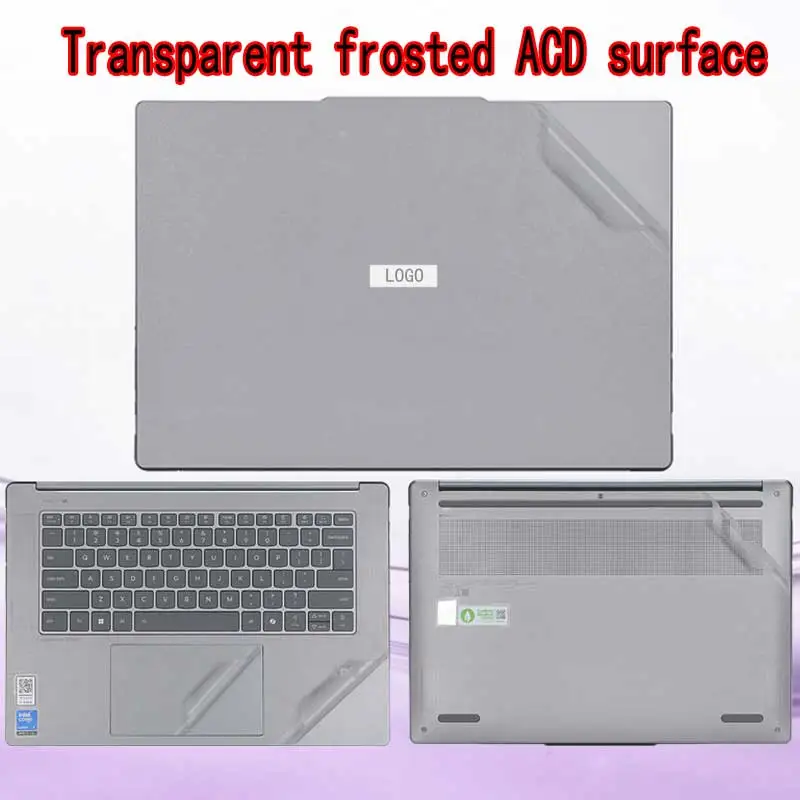 For Lenovo Yoga Slim 7 14ILL10/Yoga 7 2-in-1 14AGP11NEW Laptop Body Film Pro 7 Shell Film Yoga 9 Vinyl Skin Protection Film