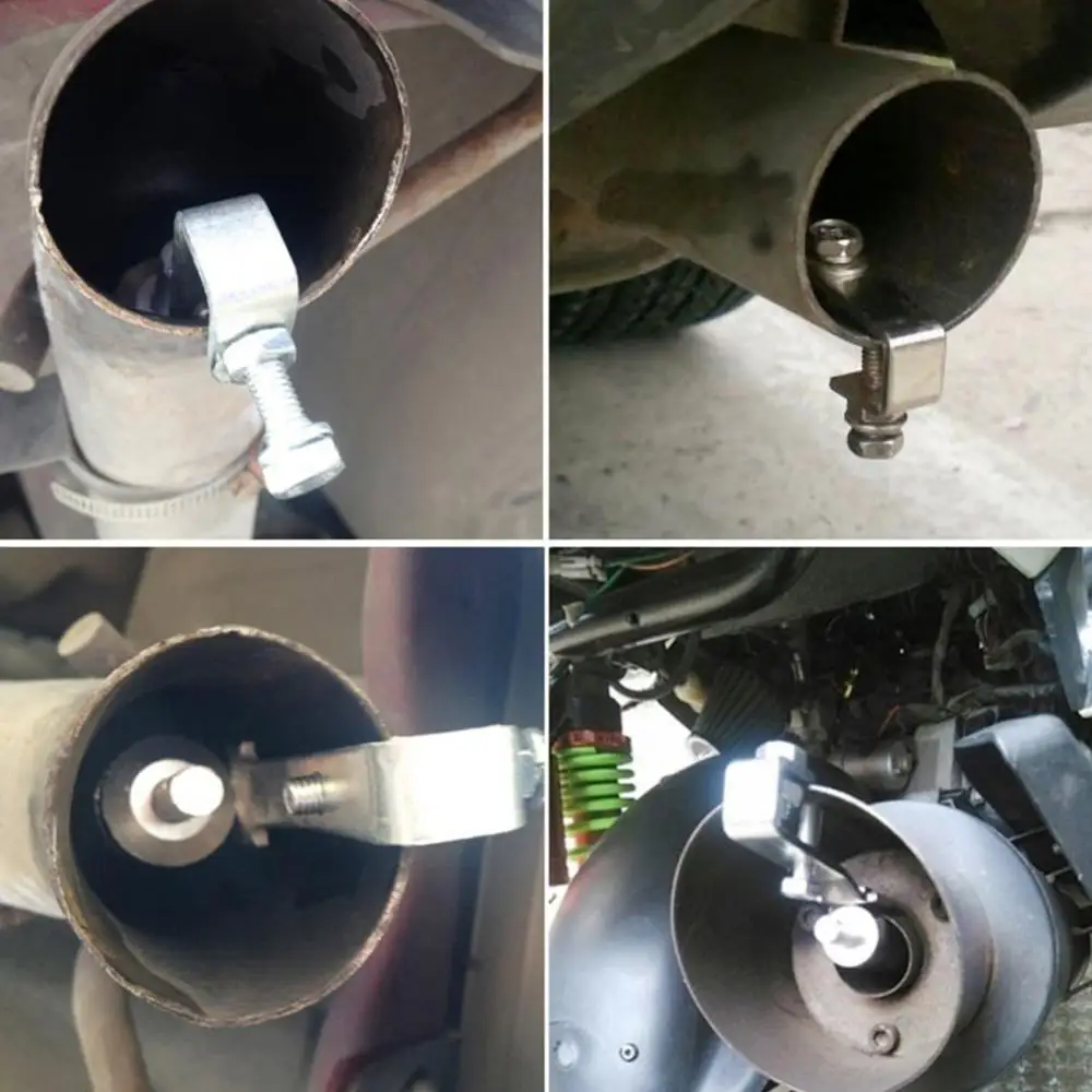 Apito de som turbo para carro, tubo de escape, simulador de válvula de sopro falsa, apito de som turbo