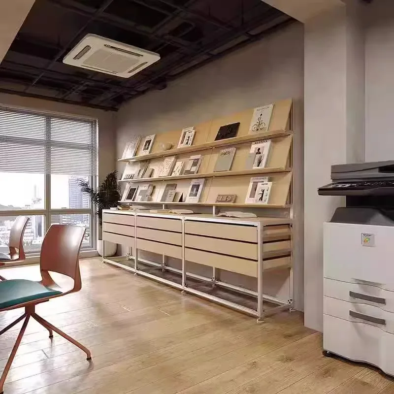 Aluminum Profile Display Cabinet Shelf Display Shelf Jewelry Birch Nakajima Display Shelf Exhibition