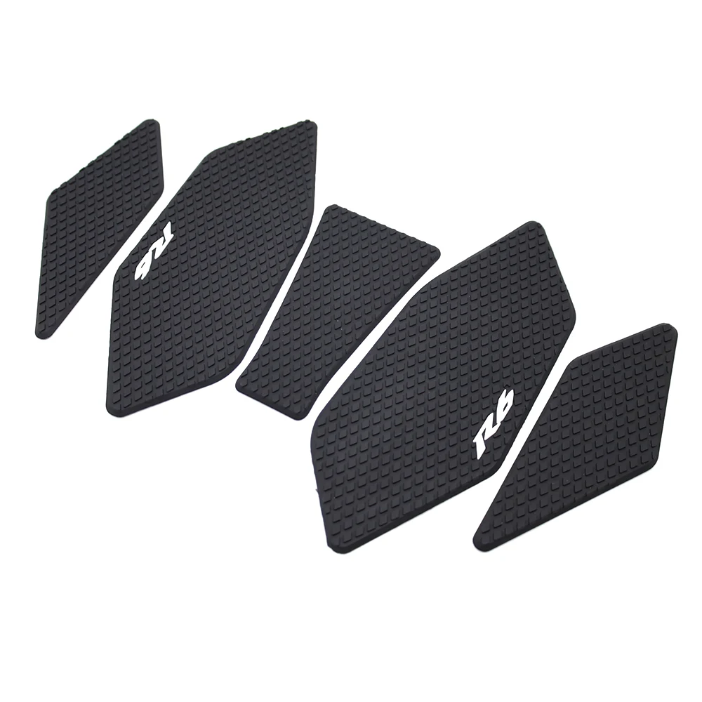 

YZF R6 YZFR6 Накладка на бак Аксессуары для мотоциклов Накладка на топливный бак для Yamaha YZF-R6 2008-2016 Нескользящая боковая водонепроницаемая накладка на топливный бак