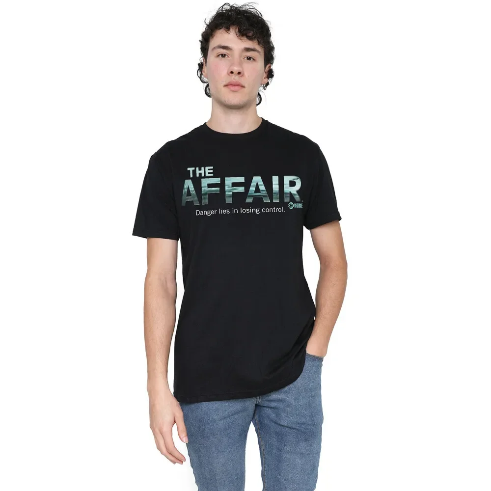 Affair Ocean Logo T-Shirt S-2XL, Black