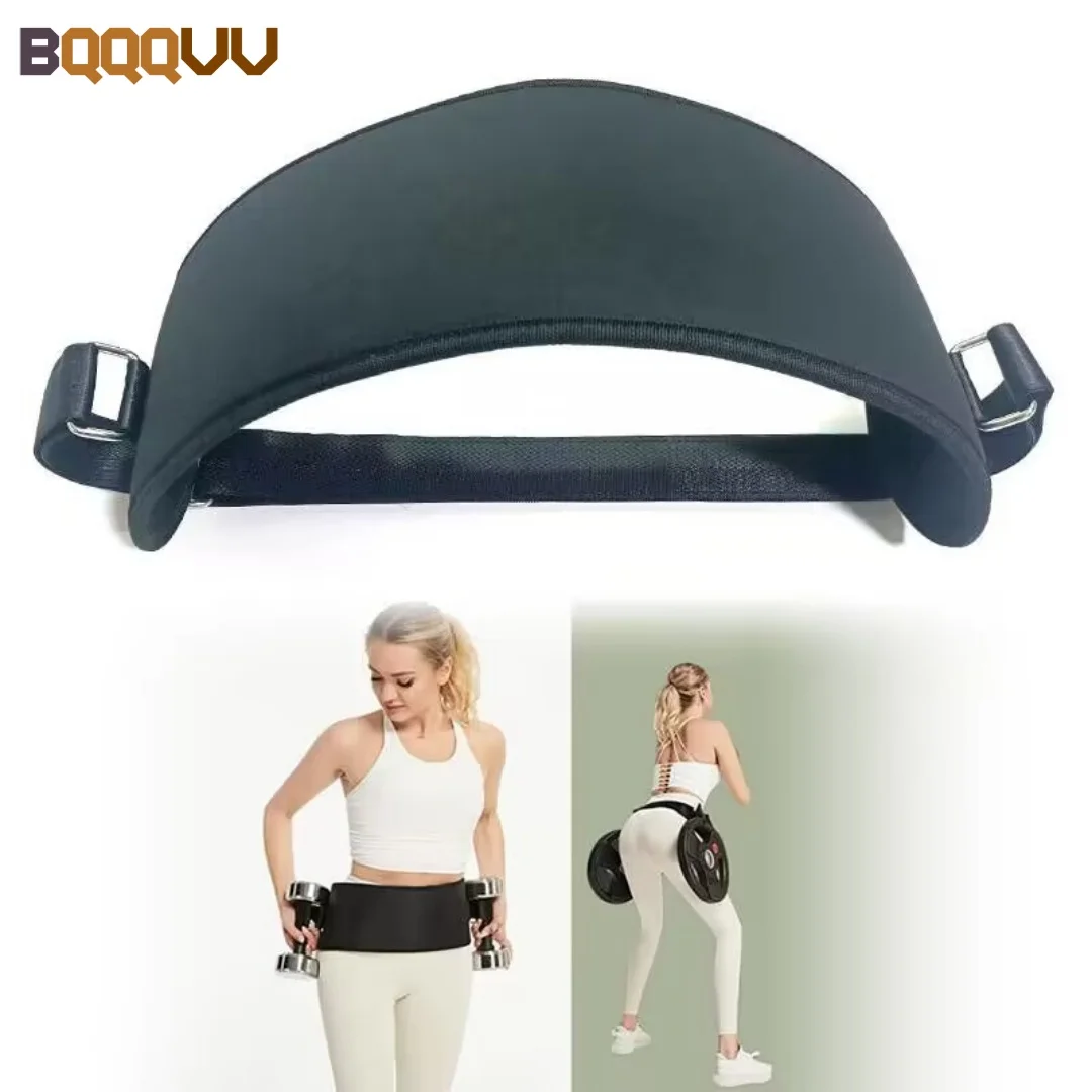 1 Stück Hüftstoßgürtel für Glute-Bridge-Übungen mit Hanteln/Kettlebells für Fitness-Zubehör