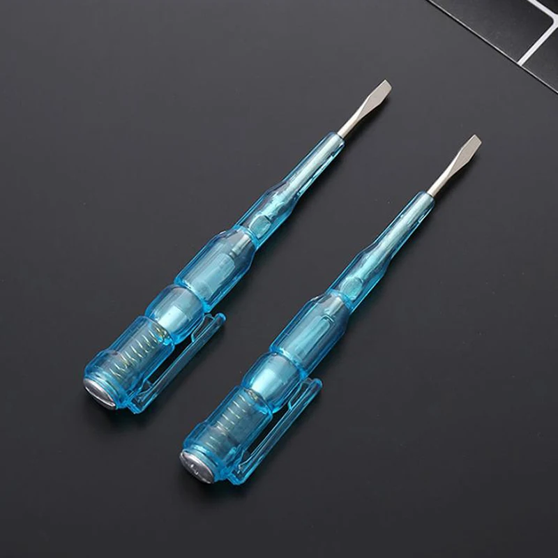 Intelligent Voltage Tester Pen AC/DC 100-500V Non-contact Induction Test Pencil Voltmeter Power Detector Electrical Screwdriver