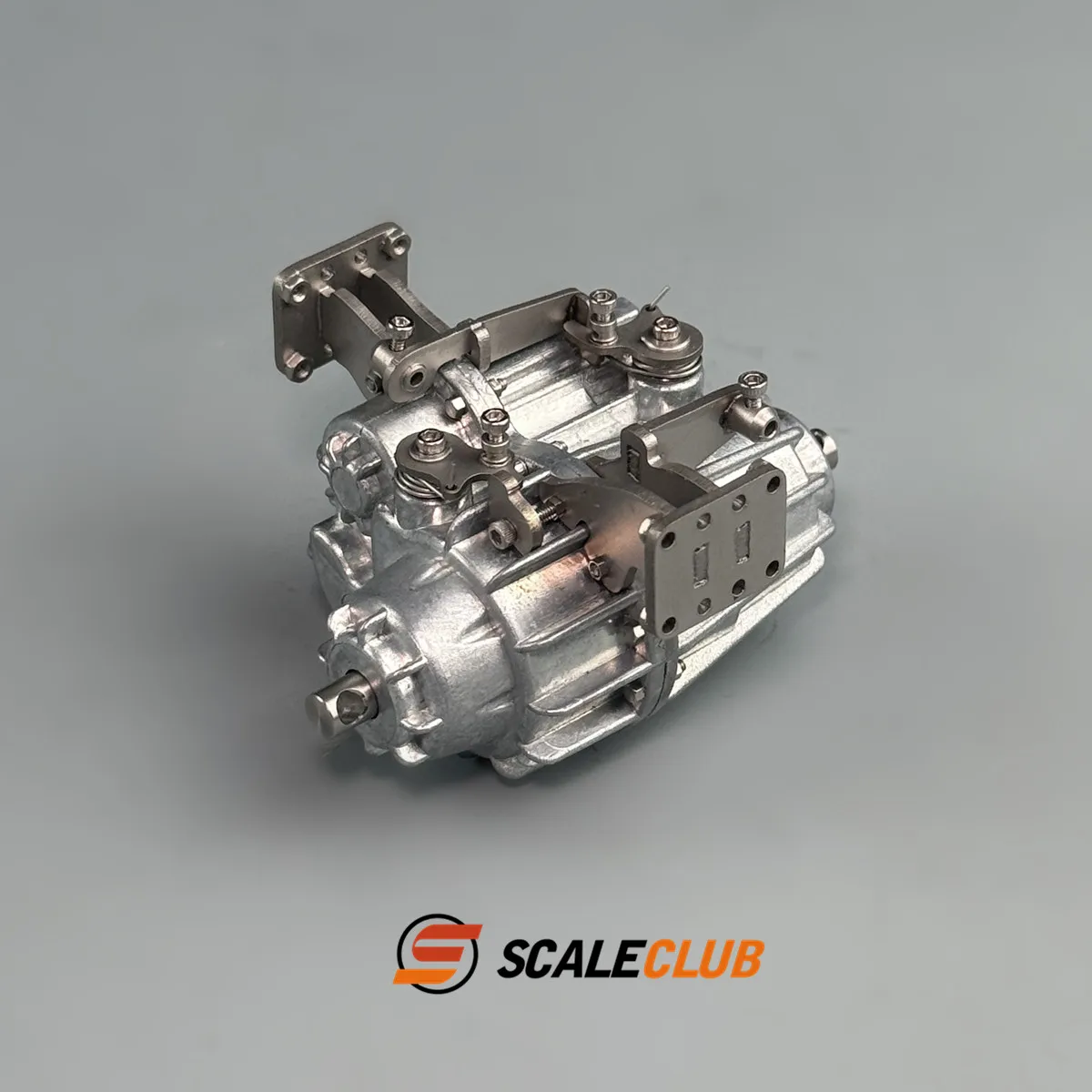 Metal Center Differential Speed With Lock Differential Transfer Case Front Out Put On/Off For 1/14 Tamiya RC Truck Trailer Model