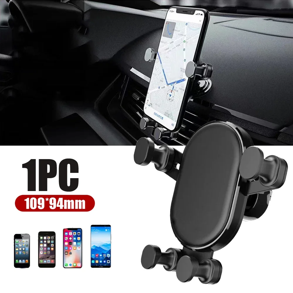 

1Pc Gravity Car Interior Phone Holder Accessories for IPhone12 Max XR Air Vent Mount Car Holder for Samsung S9 OPPO Phone Stand