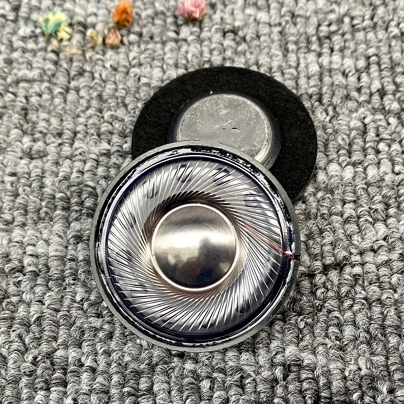 Hifi 40Mm Unit Speaker Headphone Berilium Diafragma 32Ohm Headset Over Ear Driver Perbaikan Suara Neodymium Pendatang Baru Bagus 2 Buah