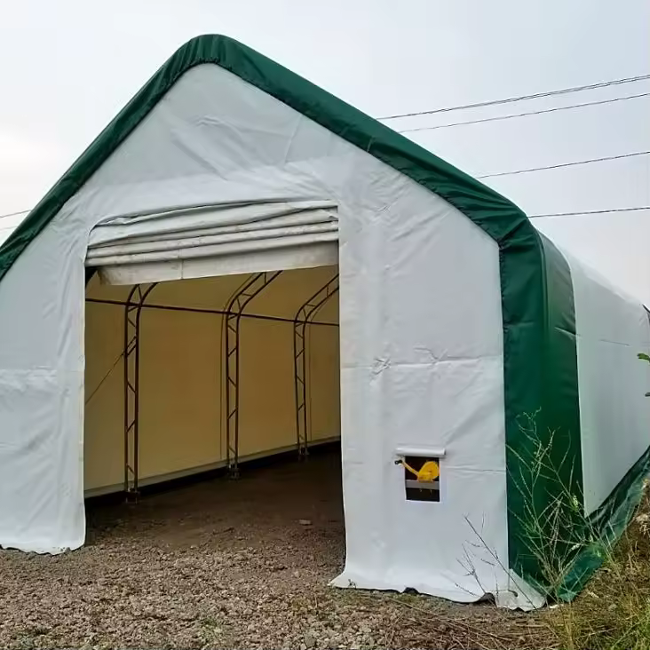 S203216DP Shipping Container Canopy Shelter
