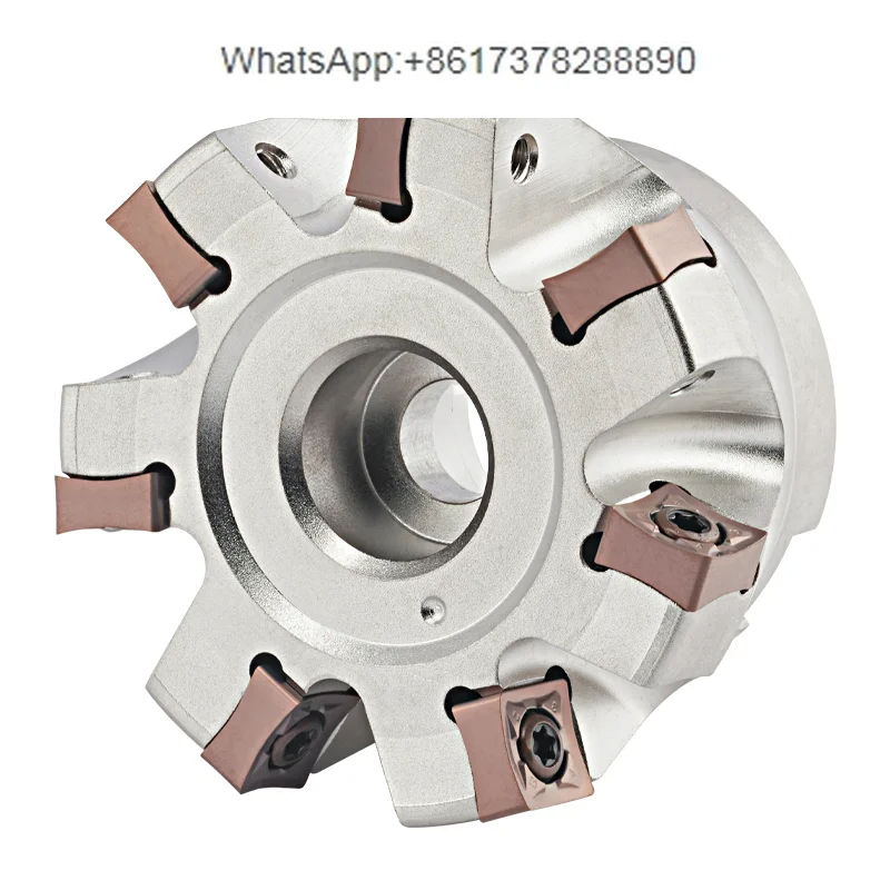 

88 degree MFB double-sided eight blade fast feed heavy cutting CNC SNGX1205 SNMU1206 rough face milling cutter disc