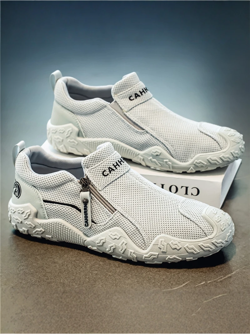 Men's Canvas Shoes Breathable Linen Fisherman Sports Casual Shoes Anti-slip Soft Bottom Fall 2026 New Style Beijing Old Cloth...