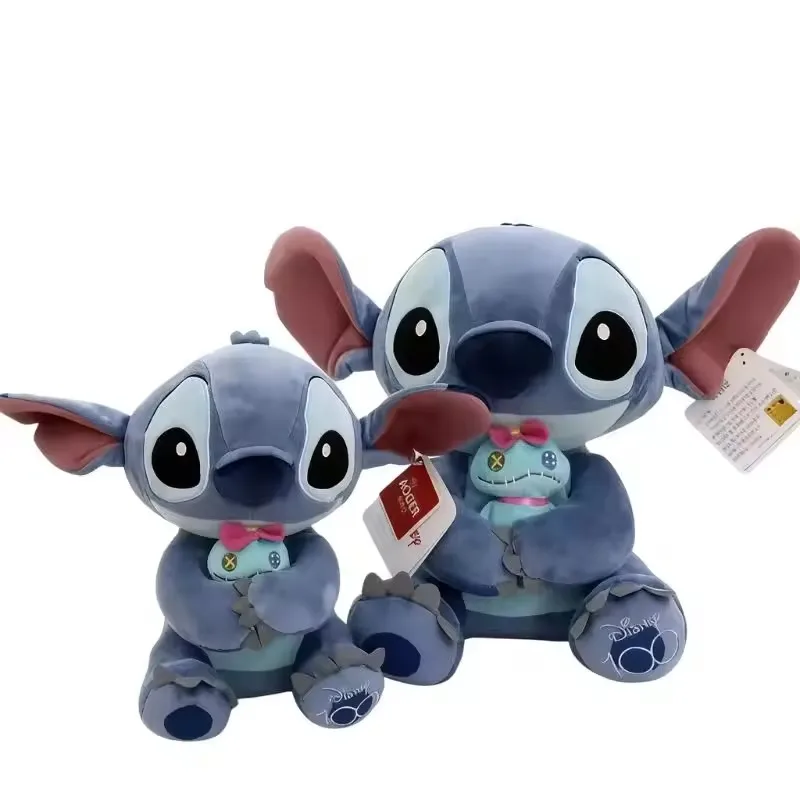 ديزني ليلو وستيتش ألعاب من القطيفة Kawaii أنيمي بلوشي دمى غرزة و كشنة الوسائد الناعمة محشوة 55 سنتيمتر هدايا عيد ميلاد للأطفال