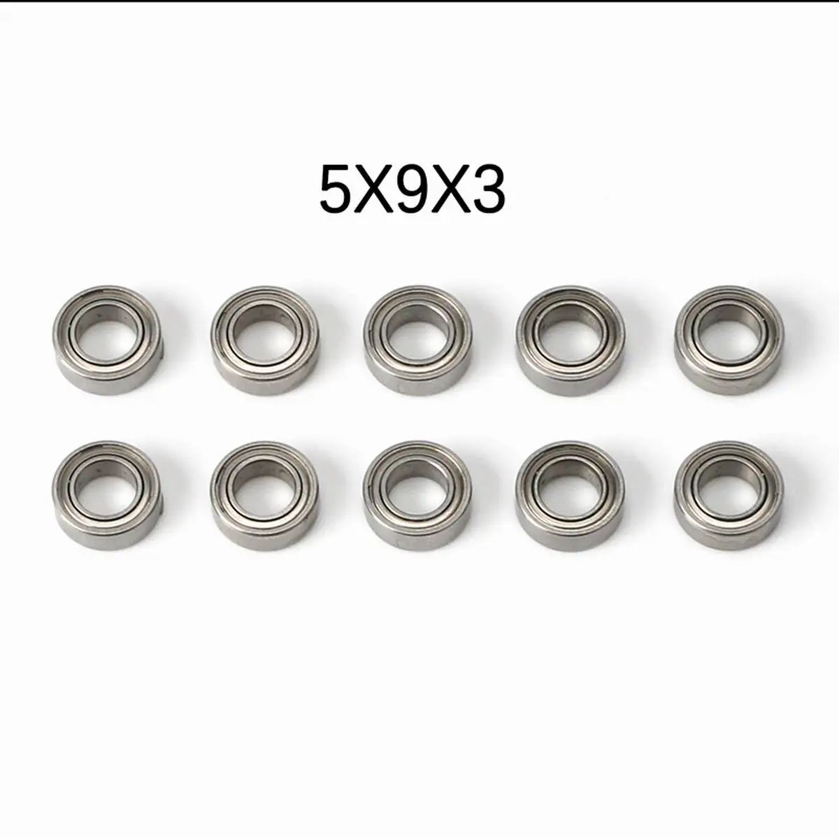 10pcs Ball Bearing 5x11x4mm 9x5x3mm 8x12x3.5mm 7x11x3mm for 1/12 RC Toys Car Wltoys 12428 A959 Parts 0092 0093 0094 0095