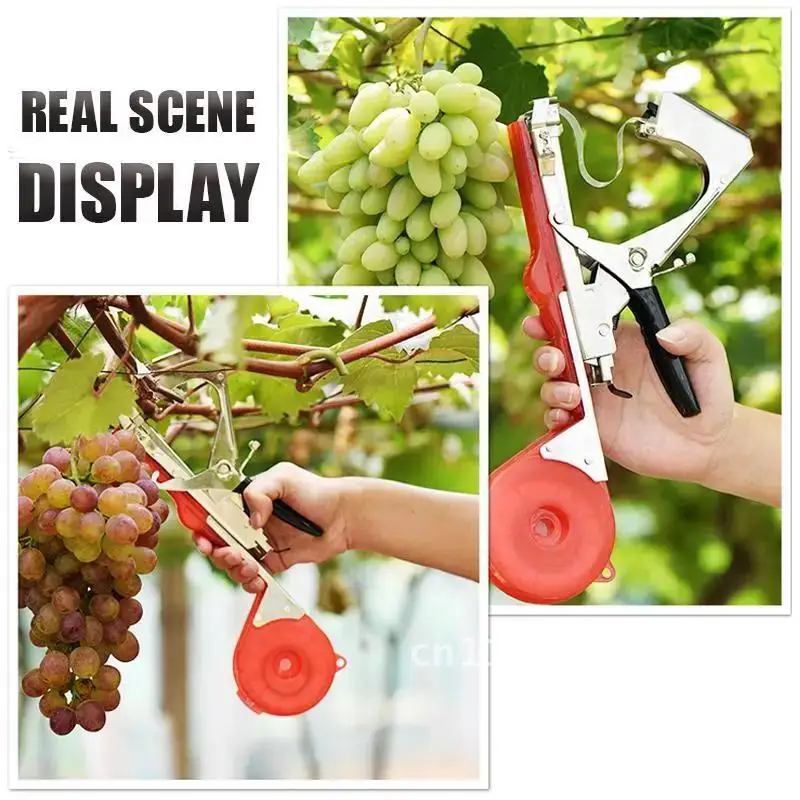 Garden Tools Plant Tying Tapetool Packing Vegetable Stem Strapping Tapener Machine Branch Hand Tying Machine Tools for Grape