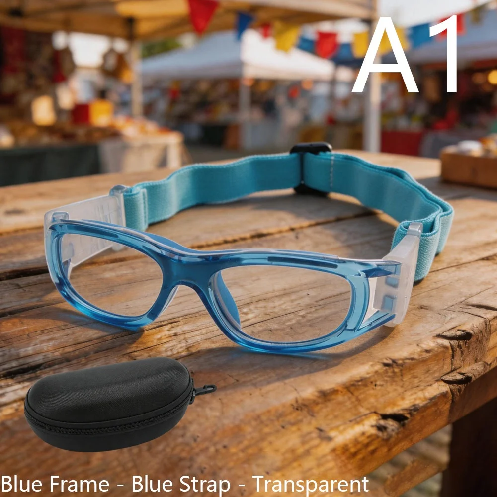 Professional High Impact‑Resistant Sports Goggles, Protective Eyewear for Basketball Cycling Outdoor Activities