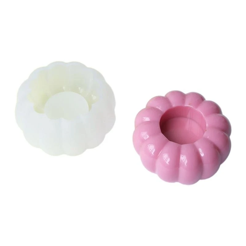 suporte-vela-abobora-molde-silicone-caixa-armazenamento-resina-molde-castical-diy
