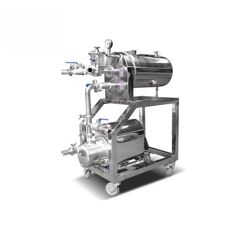 Beer Filtering Equipment Beer Filtering Machine Stainless Steel Filter Equipment for Beer and Wine